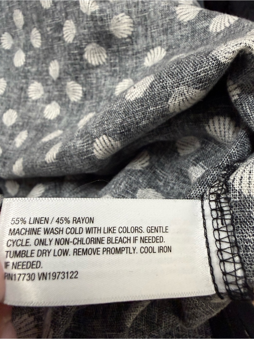 Ava & Viv Black and White Polka Dot Short Sleeve Blouse - Picture 10 of 10